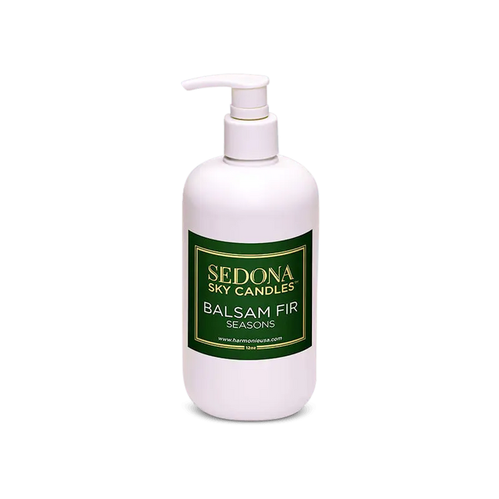Balsam fir lotion bottle - natural moisturizing body lotion