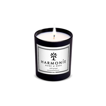 Wild Ginger Candle - Invigorating Aromatherapy | Harmonie