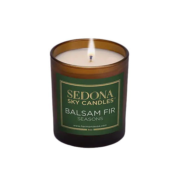 Balsam Fir Pine Candle - Natural Coconut Wax | Harmonie Sedona Sky Candles
