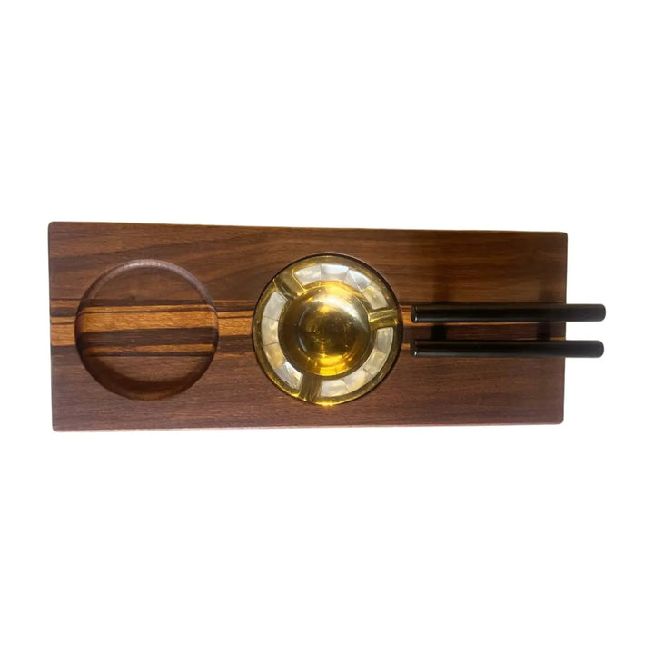 Cocktail & Cigar Tray - Handcrafted Luxury Bar | Harmonie Harmonie Home & Body