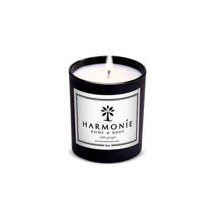The Wild Ginger Candle By Harmonie Home & Body - Harmonie Home & Body