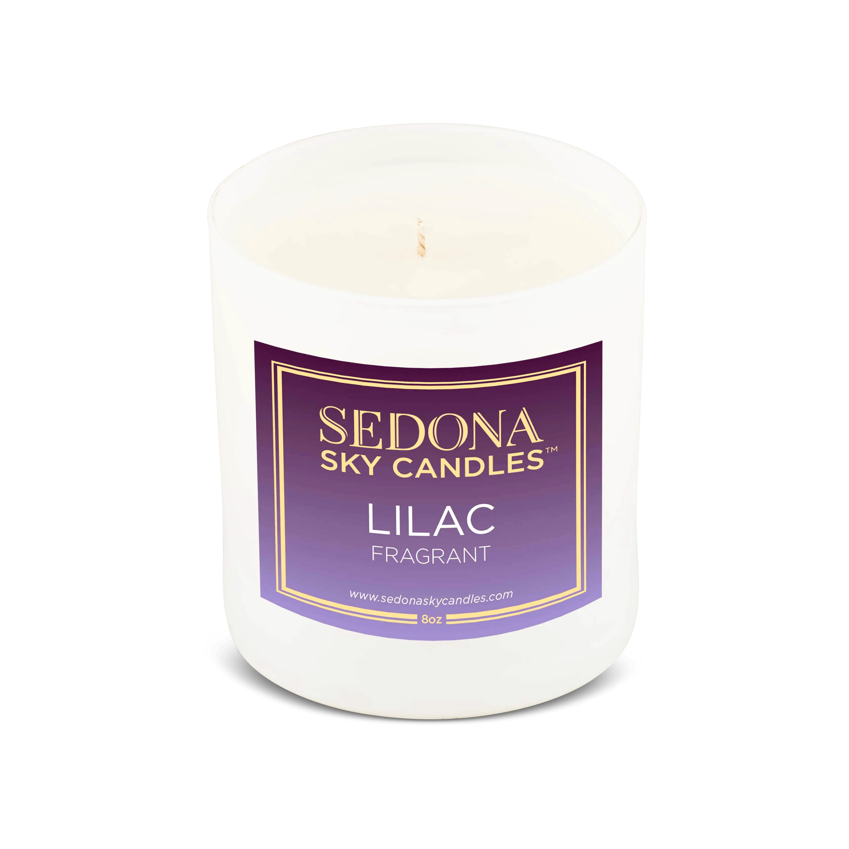 Lilac Scented Candle - Floral Aromatherapy | Sedona Sky Candle
