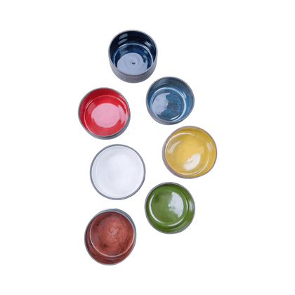 Refillable Clay Candle Vessels - Sky Collection - Harmonie Home & Body