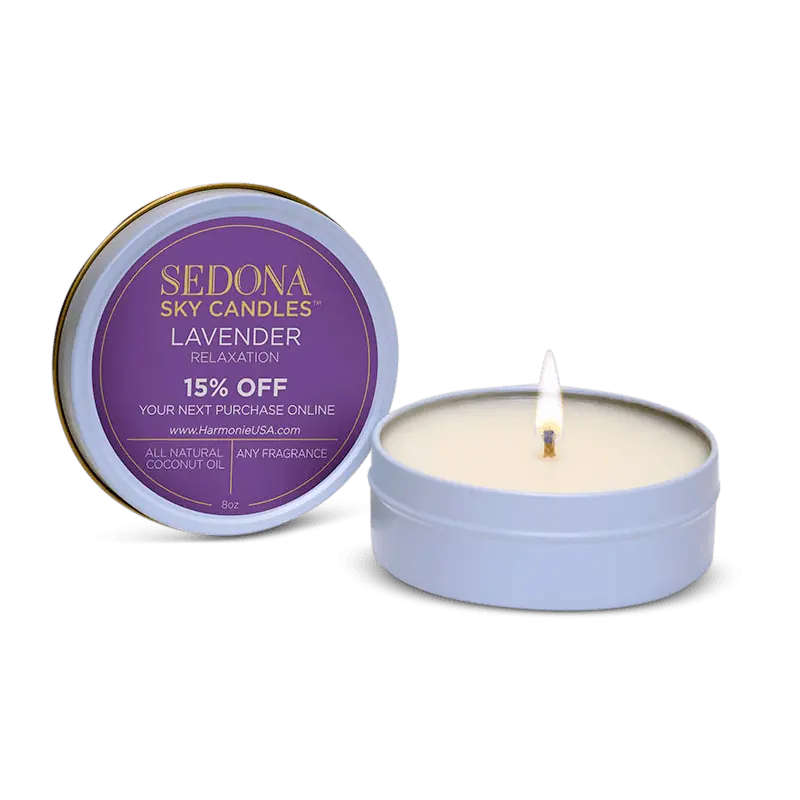 Sedona Sky Candles - Lavender - Harmonie Home & Body