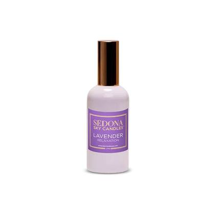Sedona Sky Candles: Lavender Relaxation All Purpose Spray 3.4 Oz - Harmonie Home & Body