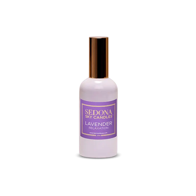 Sedona Sky Candles: Lavender Relaxation All Purpose Spray 3.4 Oz - Harmonie Home & Body