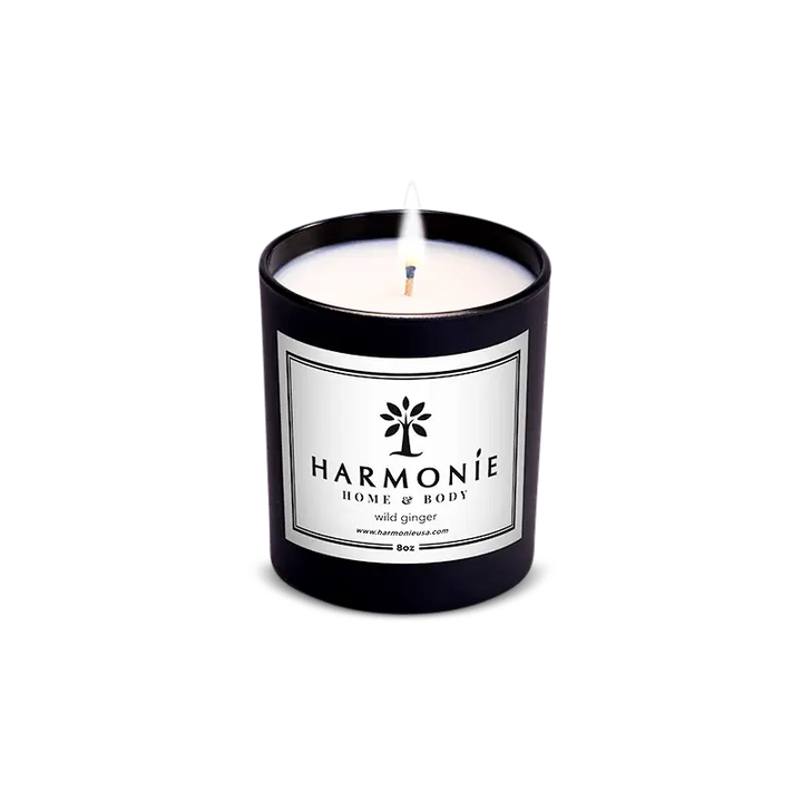 The Wild Ginger Candle By Harmonie Home & Body - Harmonie Home & Body
