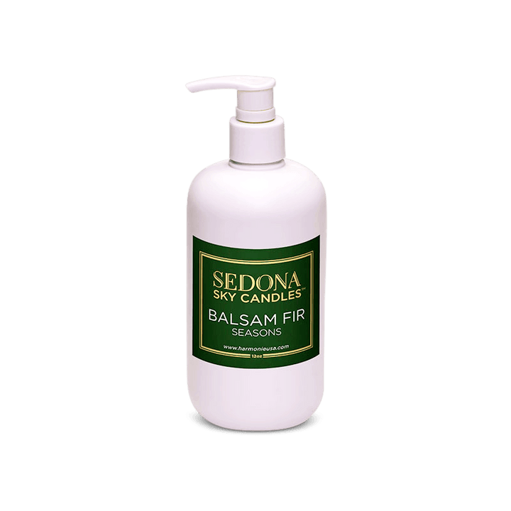 Balsam fir lotion bottle - natural moisturizing body lotion
