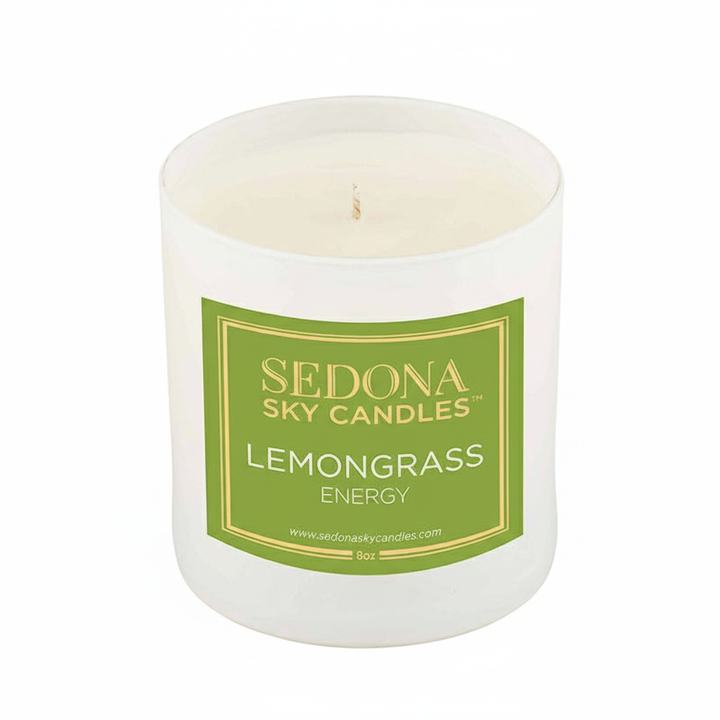 Lemongrass candle images with white backgrounds