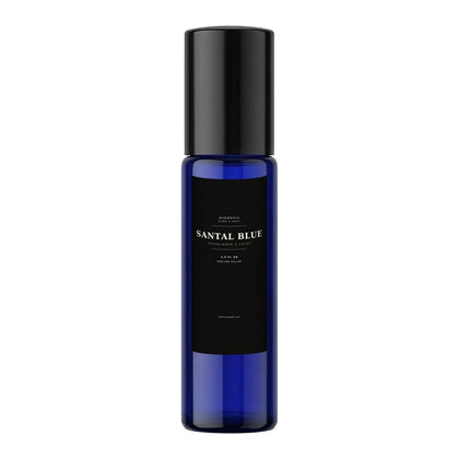 Santal Blue Perfume Roller 0.33 oz | Sandalwood & Cacao | Harmonie Harmonie Home & Body