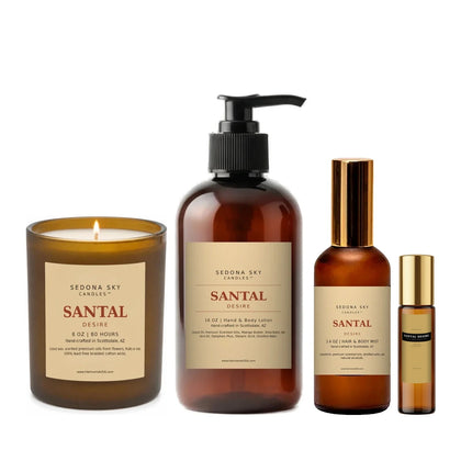 Santal Desire Ensemble, Lotion Mist and Roller Harmonie Home & Body